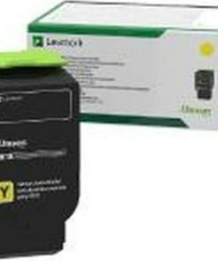 Lexmark 78C20Y0 Γνήσιο Toner Laser Εκτυπωτή Κίτρινο Return Program 1400 Σελίδων