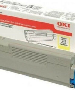 OKI 46490605 Γνήσιο Toner Laser Εκτυπωτή Κίτρινο High Capacity 6000 Σελίδων