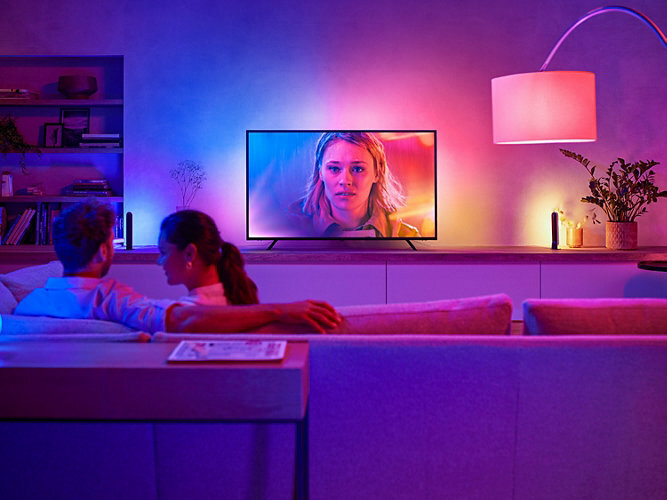 Philips Ταινία LED Gradient 220V Τηλεόρασης 75" RGBW 3.04m - Image 5