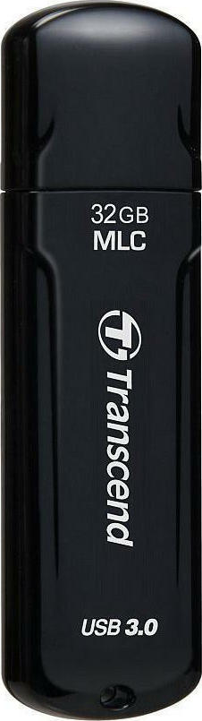 Transcend JetFlash 750 32GB USB 3.0 Stick Μαύρο - Image 3
