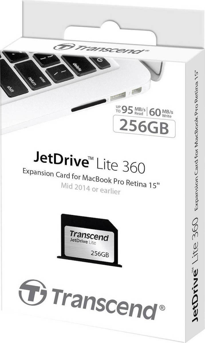 Transcend JetDrive Lite 360 Flash Card 256GB - Image 2