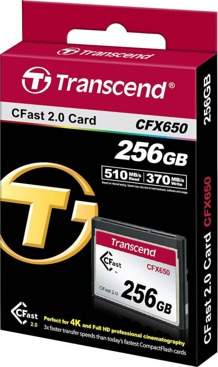 Transcend CFX650 CFast 256GB - Image 2