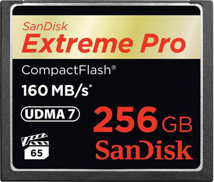 Sandisk Extreme Pro CompactFlash 256GB