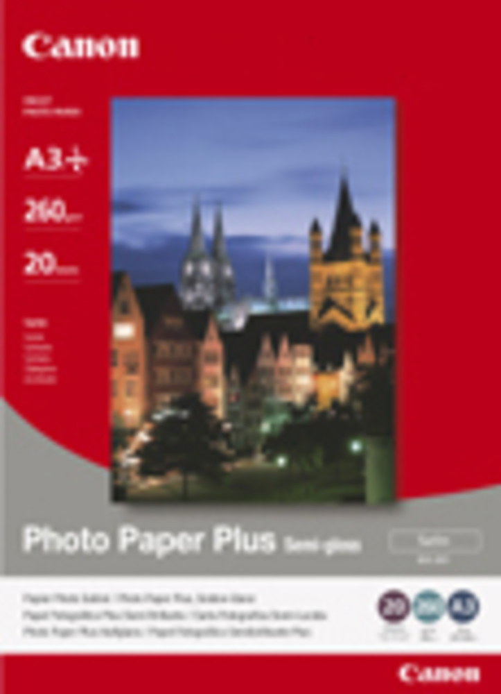 Canon SG-201 Φωτογραφικό Χαρτί Plus A3+ 260gr/m² για Εκτυπωτές Inkjet 20 Φύλλα