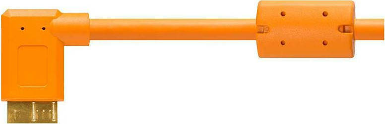 Tether Tools Angle (90°) USB 3.0 to micro USB Cable Πορτοκαλί 4.6m (TET-CU61RT15-ORG) - Image 6