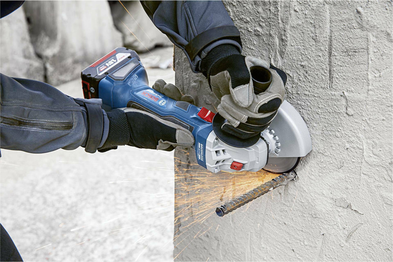 Bosch GWS 18V-7 Τροχός Μπαταρίας Solo - Image 2