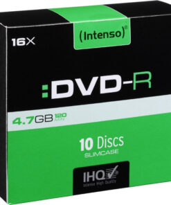 Intenso Εγγράψιμα DVD-R 16x 4.7GB 10τμχ