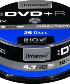 Intenso Εγγράψιμα DVD+R 16x Printable 4.7GB Cake Box 25τμχ