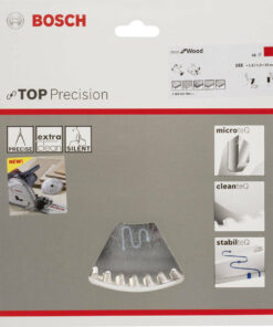 Alternative view of Bosch Δίσκος Κοπής Kreissägeblatt Top Precision Best for Wood 165mm Δίσκος Κοπής Ξύλου με 48 Δόντια 165mm 2608642384