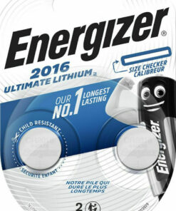 Energizer Ultimate Lithium Μπαταρίες Ρολογιών CR2016 3V 2τμχ