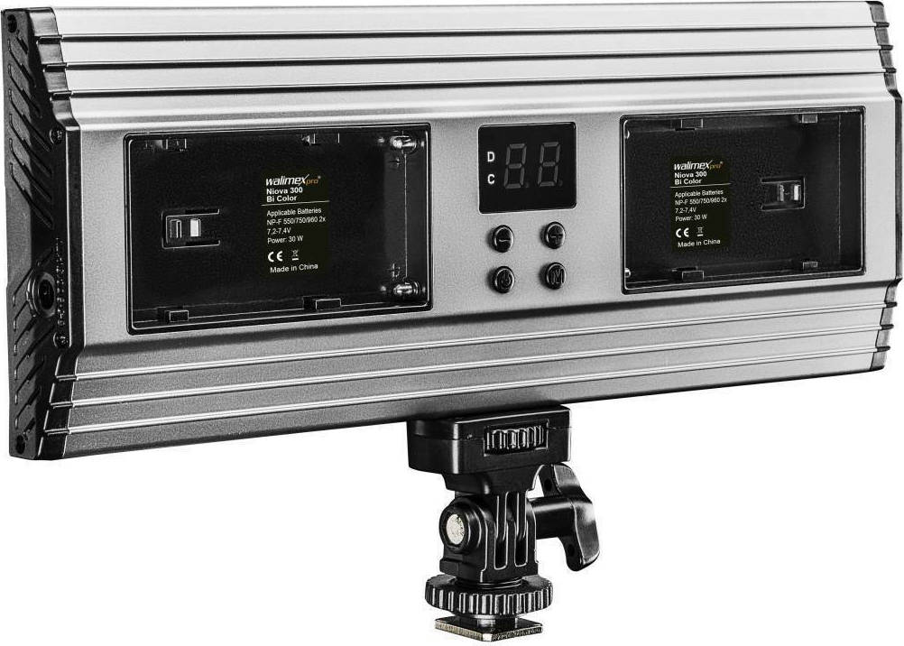 Walimex Niova 300 Bi Color LED Light 3200-5600K 30W με Φωτεινότητα 3000lm - Image 3