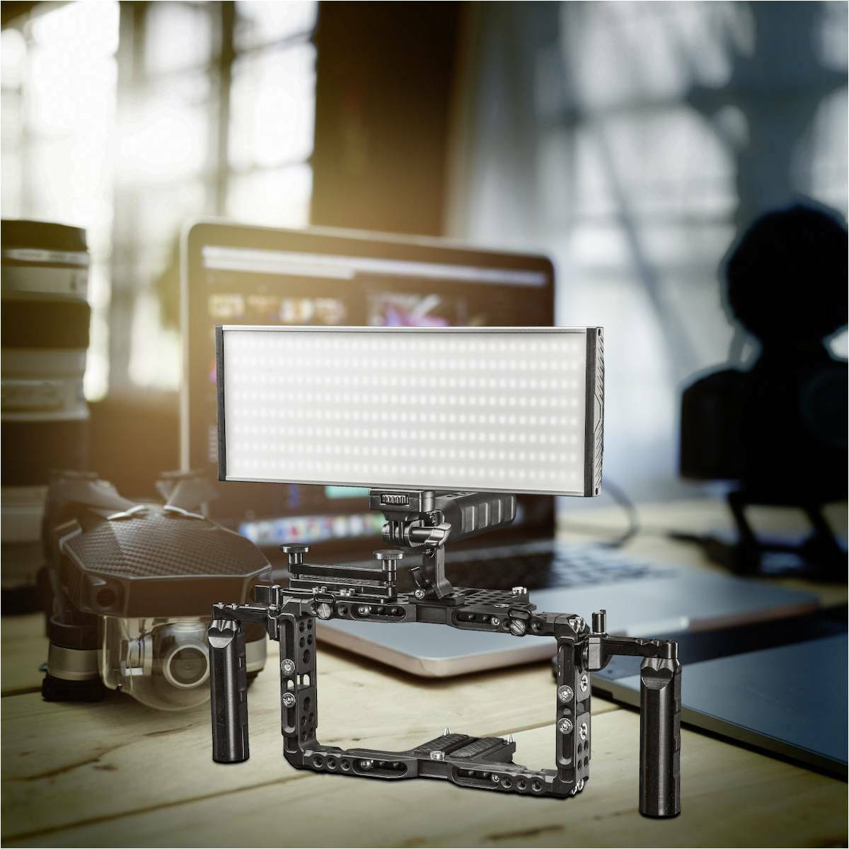 Walimex Niova 300 Bi Color LED Light 3200-5600K 30W με Φωτεινότητα 3000lm - Image 9