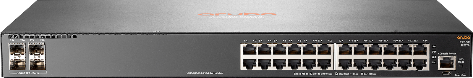 HP Aruba 2930F 24G 4SFP Managed L3