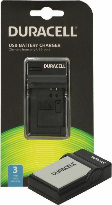 Duracell Μονός Φορτιστής Μπαταρίας DRC5908 Συμβατός με Canon - Image 2