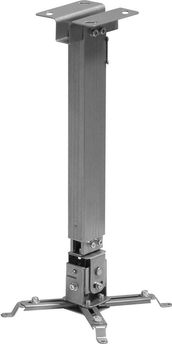 Reflecta Βάση Projector Οροφής Ceiling Mount Tapa L 430-650 με Μέγιστο Φορτίο 12kg Ασημί