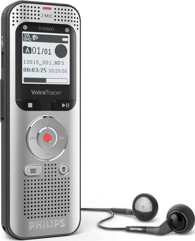 Philips Συσκευή Υπαγόρευσης DVT2050 με Eσωτερική Μνήμη 8GB - Image 2