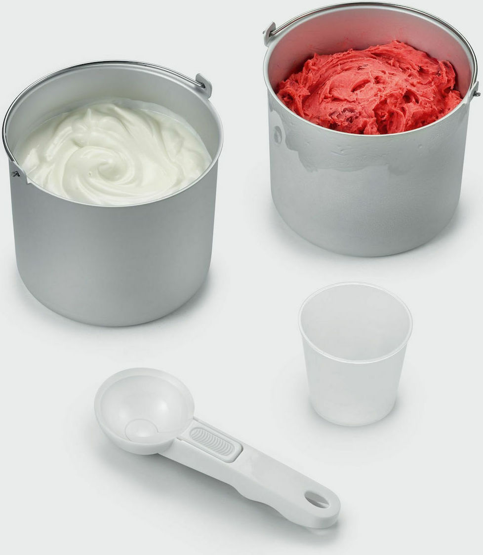 Severin EZ 7406 Γιαουρτομηχανή με Κάδο και Ψηφιακή Οθόνη 2lt Ασημί 180W - Image 3