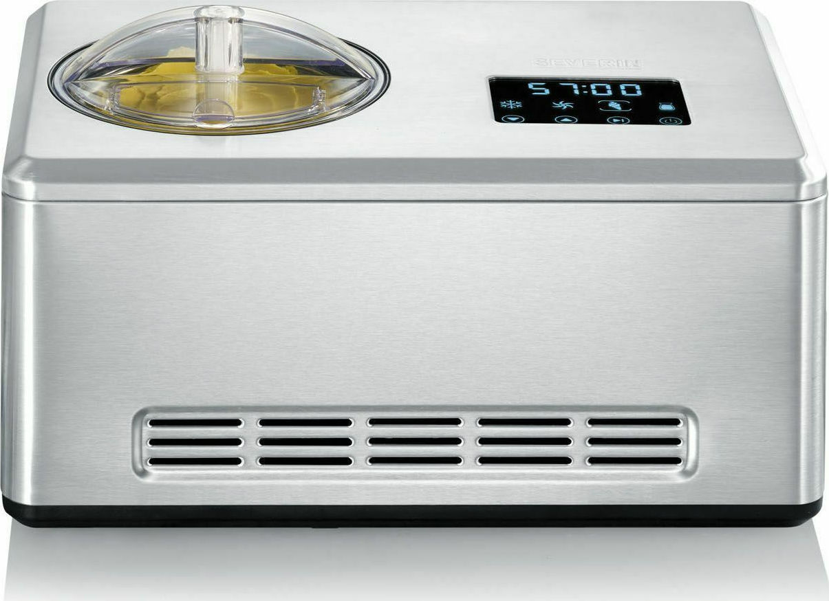 Severin EZ 7406 Γιαουρτομηχανή με Κάδο και Ψηφιακή Οθόνη 2lt Ασημί 180W - Image 7