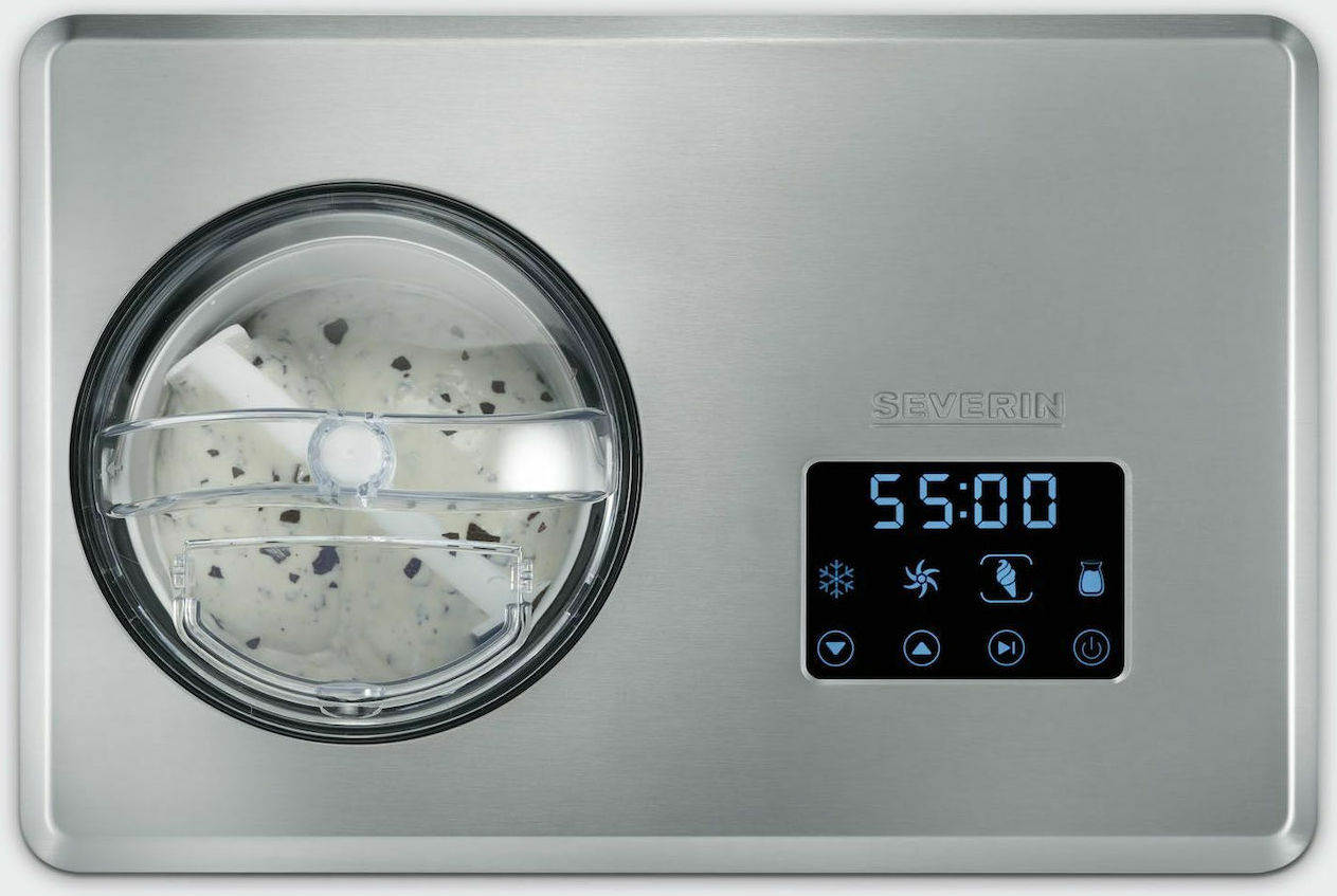 Severin EZ 7406 Γιαουρτομηχανή με Κάδο και Ψηφιακή Οθόνη 2lt Ασημί 180W - Image 9