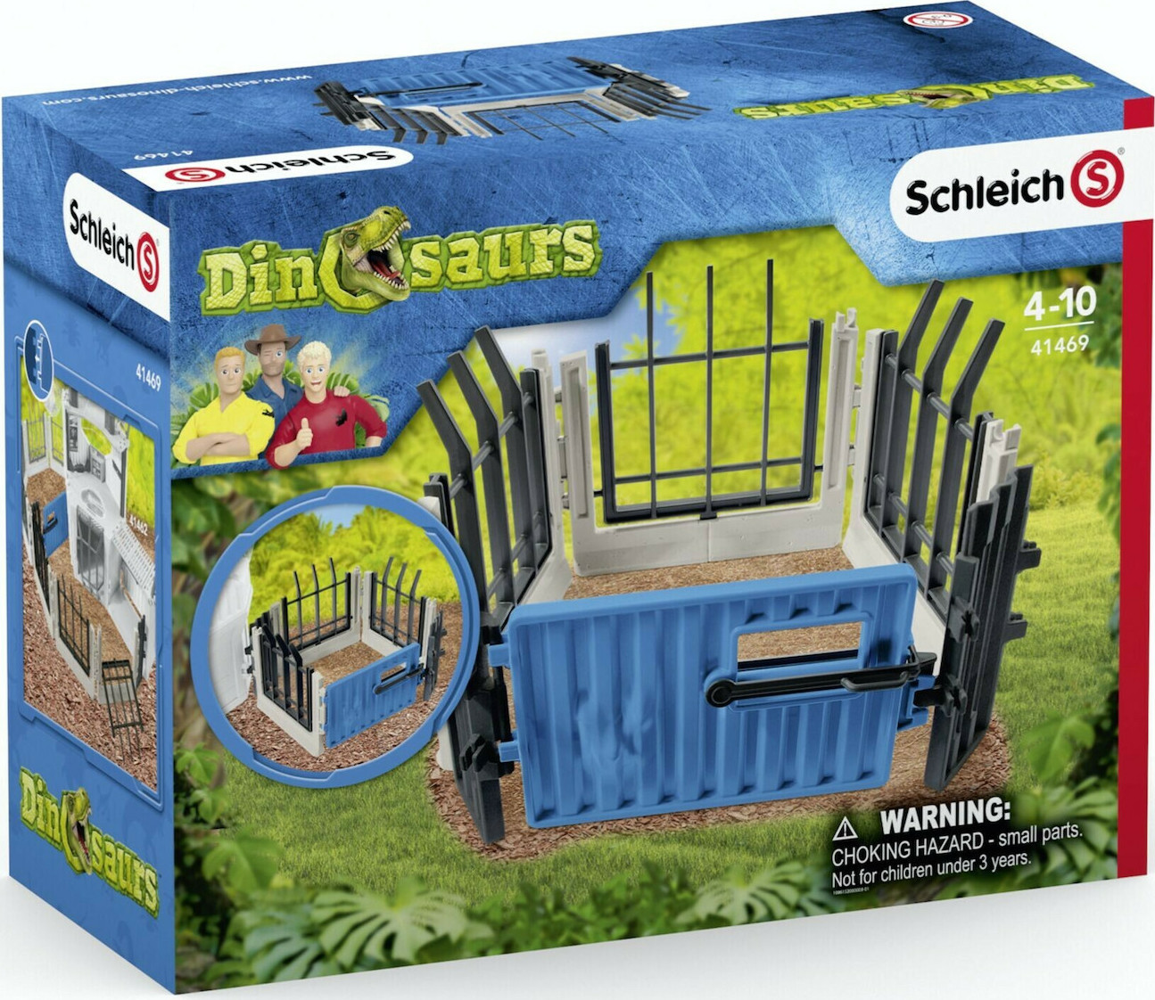 Schleich-S Παιχνίδι Μινιατούρα Σετ Dinosaurs: Fence Extension Set - Image 2