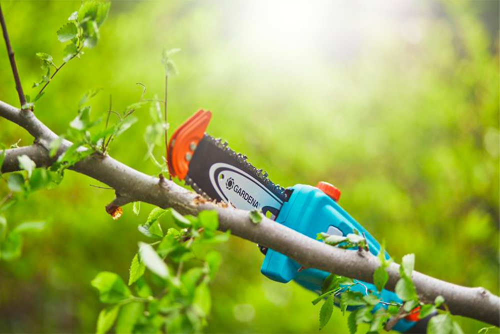 Gardena TCS 20/18V P4A Τηλεσκοπικό Κονταροπρίονο Μπαταρίας Solo με Λάμα 20cm και Βάρους 3.1kg - Image 5