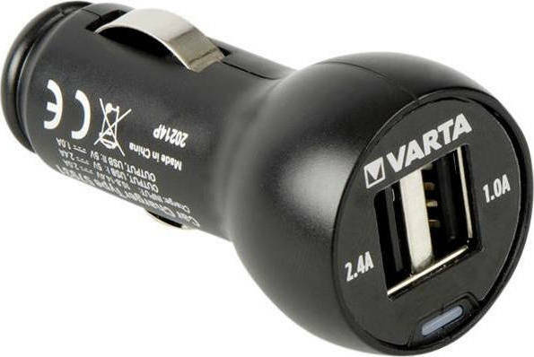 Varta Φορτιστής Αυτοκινήτου με Θύρες 2xUSB-A - Image 4