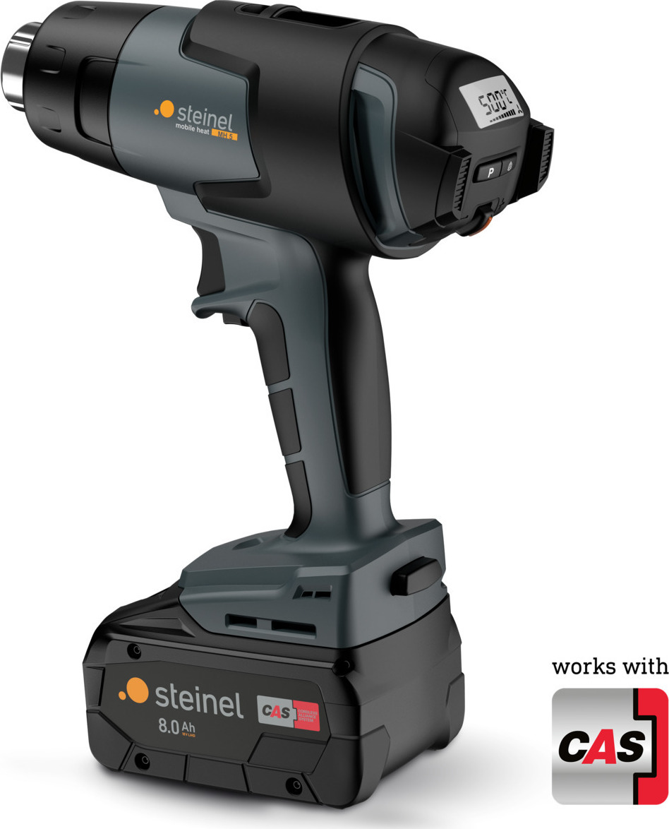 Steinel Mobile Heat MH5 Πιστόλι Θερμού Αέρα 18V Solo με Ρύθμιση Θερμοκρασίας εως και 500°C - Image 3