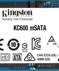 Alternative view of Kingston KC600 SSD 512GB mSATA SATA III SKC600MS/512G
