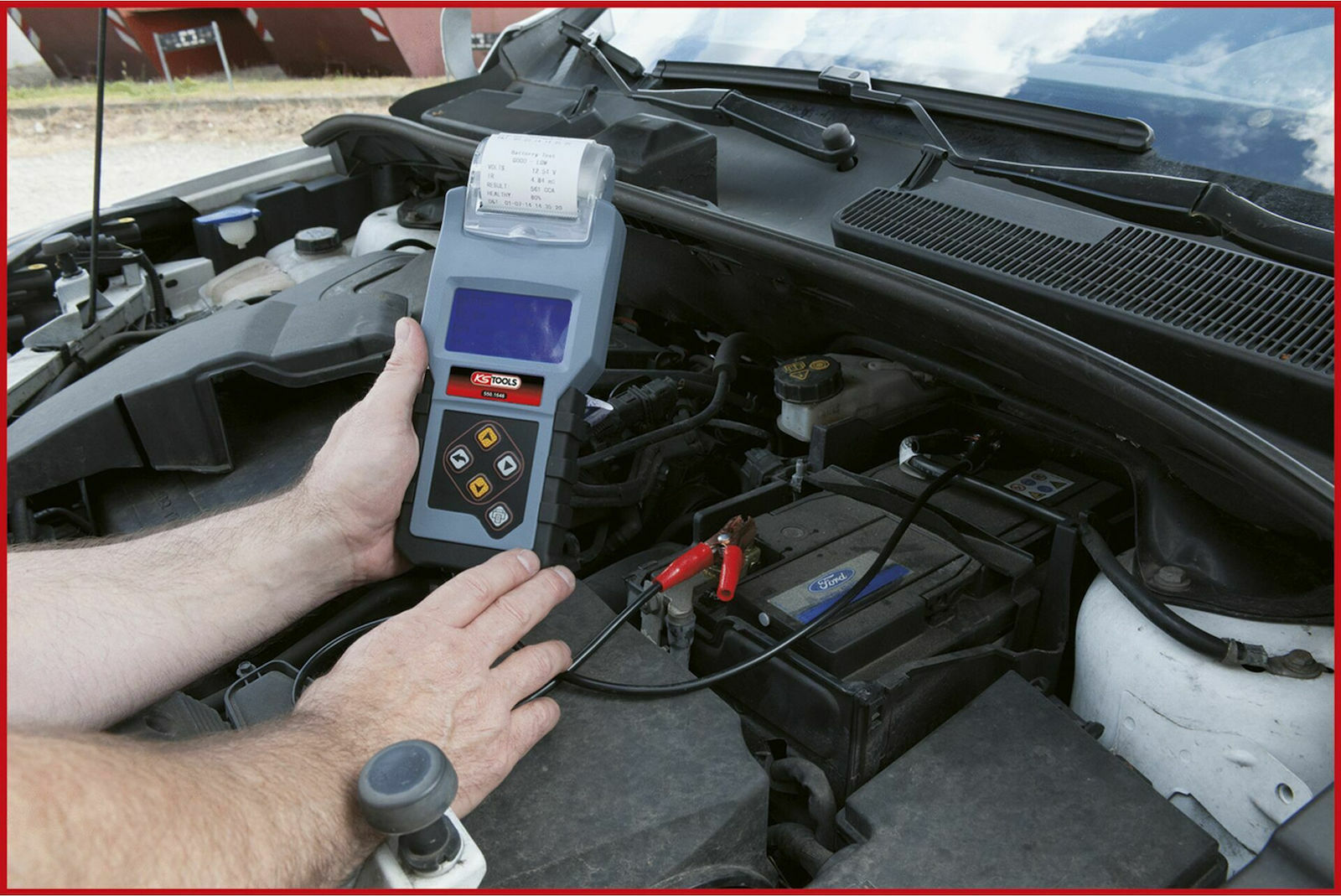 Ks Tools Εκκινητής & Φορτιστής Μπαταρίας 12V - Image 5
