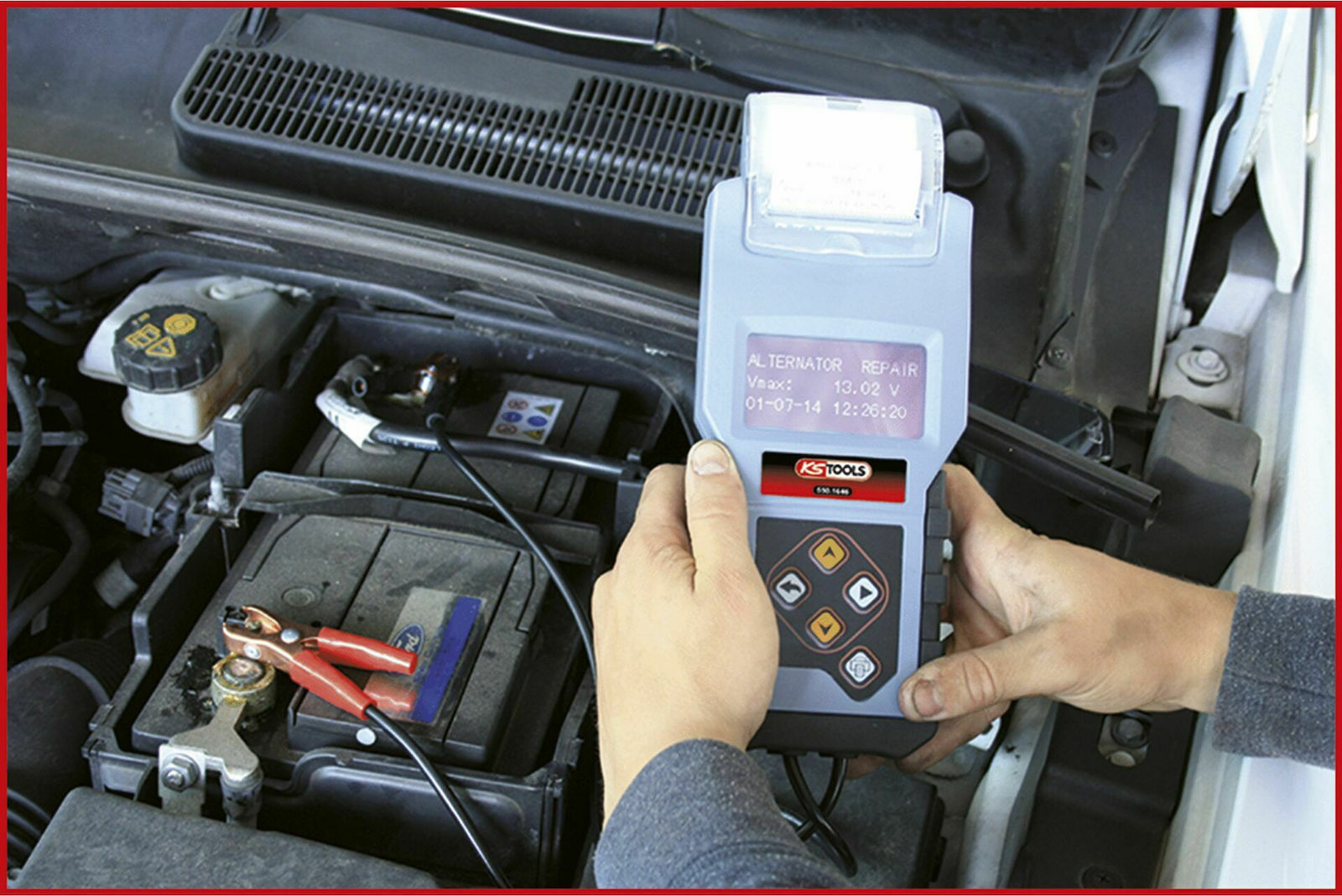 Ks Tools Εκκινητής & Φορτιστής Μπαταρίας 12V - Image 7