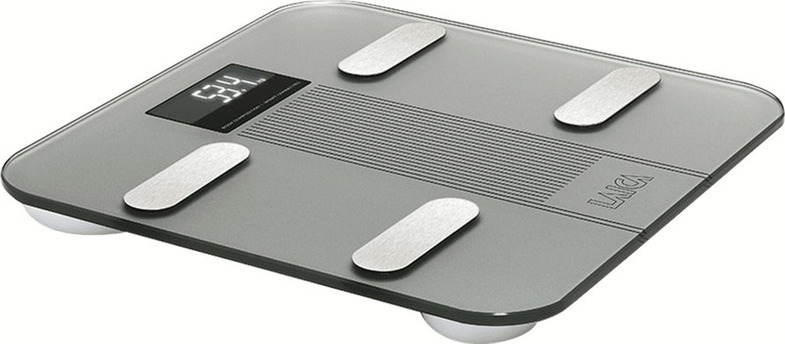 Laica PS 7005 Smart Ζυγαριά με Λιπομετρητή & Bluetooth σε Ασημί χρώμα