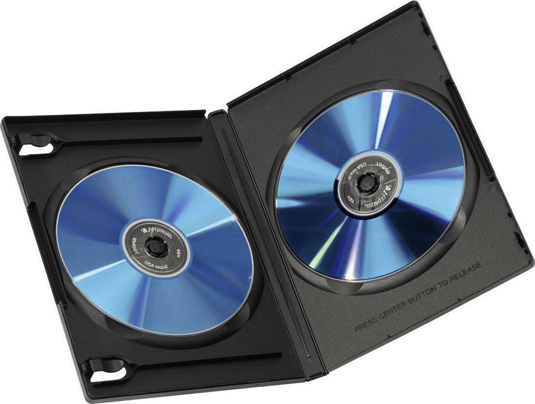 HAMA DVD Box για 2 Δίσκους σε Μαύρο Χρώμα 5τμχ - Image 2