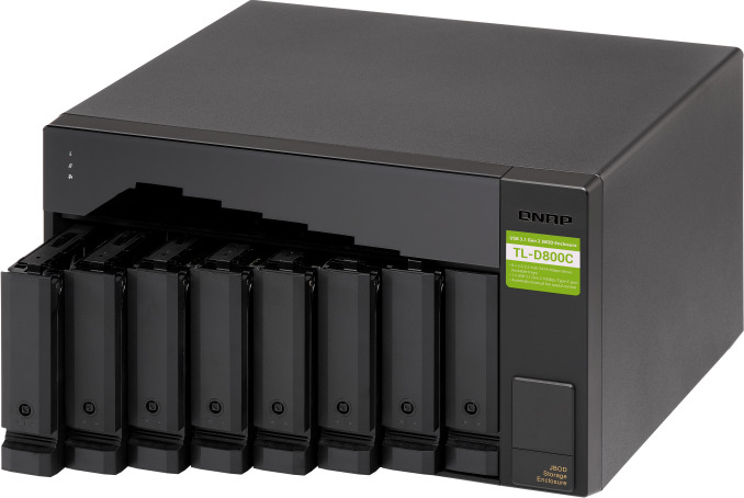 QNap TL-D800C (USB) Θήκη για 8 Σκληρούς Δίσκους 3.5" SATA III με σύνδεση Type-C - Image 4
