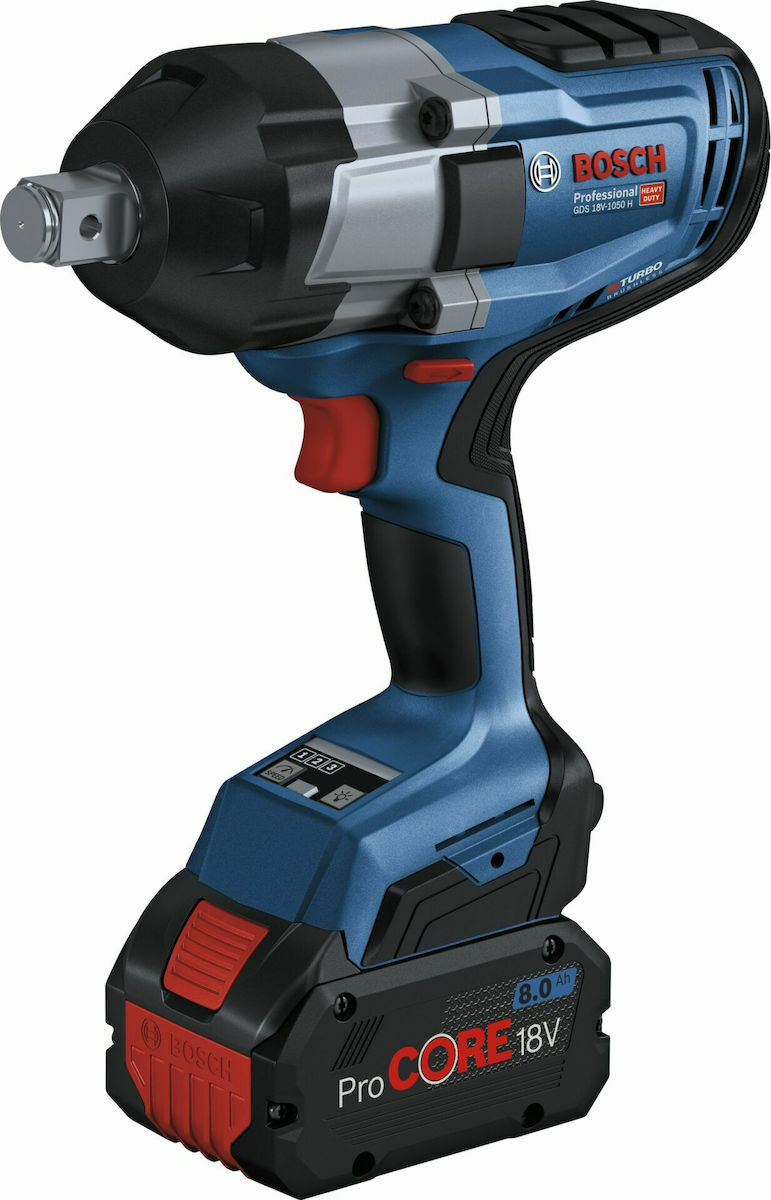 Bosch Cordless Impact Driver 18v 1050 H Μπουλονόκλειδο Μπαταρίας 18V Solo με Υποδοχή 3/4"