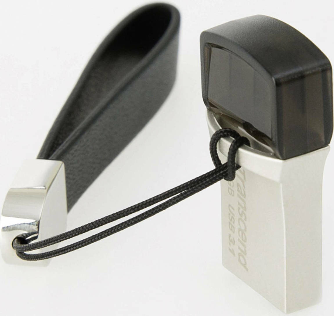 Transcend JetFlash 890 128GB USB 3.1 Stick με σύνδεση USB-A & USB-C Ασημί - Image 6