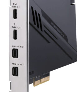 Alternative view of Asus Κάρτα PCIe σε 4 θύρες Mini DisplayPort / Thunderbolt 3 / USB 2.0 / USB 3.2 ThunderboltEX 4