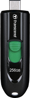 Transcend JetFlash 790C 256GB USB 3.1 Stick με σύνδεση USB-C Μαύρο - Image 2