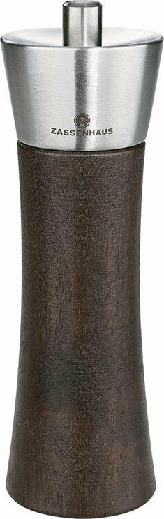 Zassenhaus Augsburg Χειροκίνητος Μύλος Αλατιού Ξύλινος Walnut 18cm