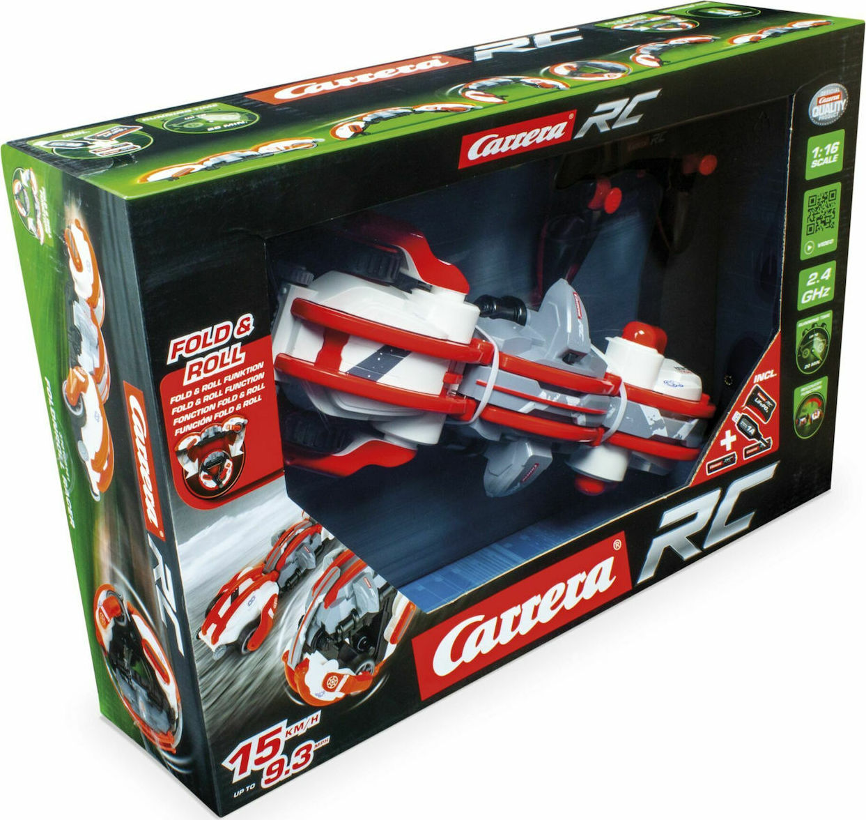 Carrera Fold N Roll Racer Τηλεκατευθυνόμενο Αυτοκίνητο - Image 5