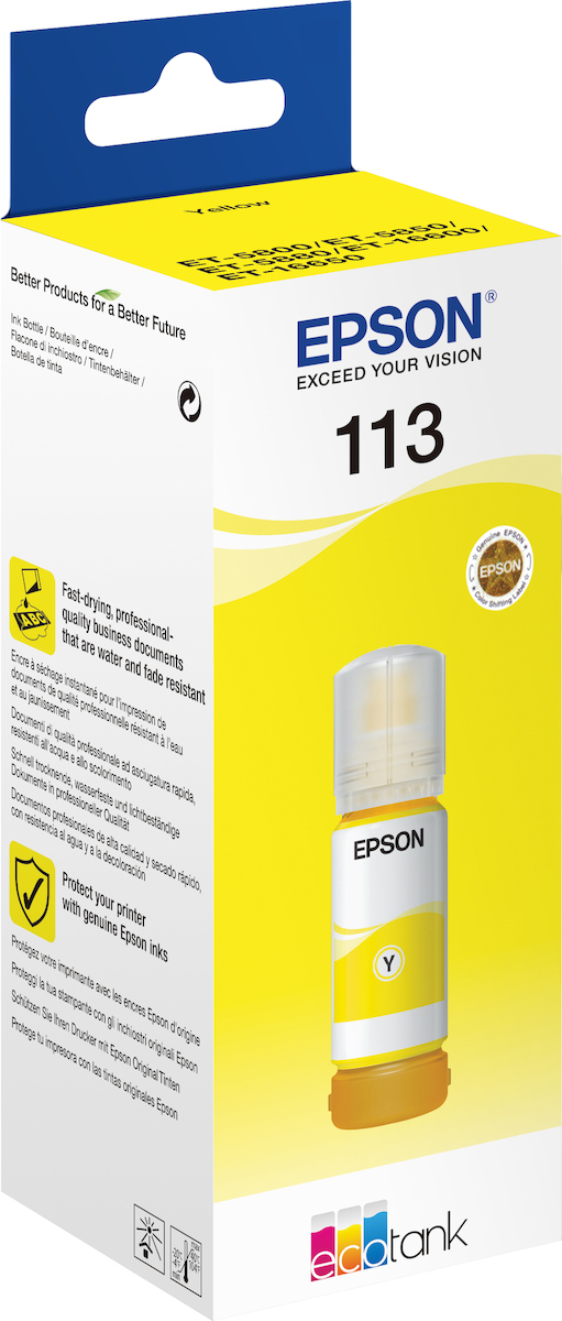 Epson 113 Γνήσιο Μελάνι Εκτυπωτή InkJet Κίτρινο (C13T06B440) - Image 2