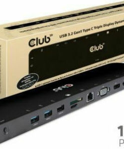 Alternative view of Club3D USB-C Docking Station με HDMI/DisplayPort 4K PD Ethernet (CSV-1564W100)