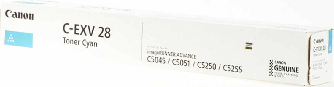 Canon C-EXV28 Γνήσιο Toner Laser Εκτυπωτή Κυανό 38000 Σελίδων (2793B002) - Image 2