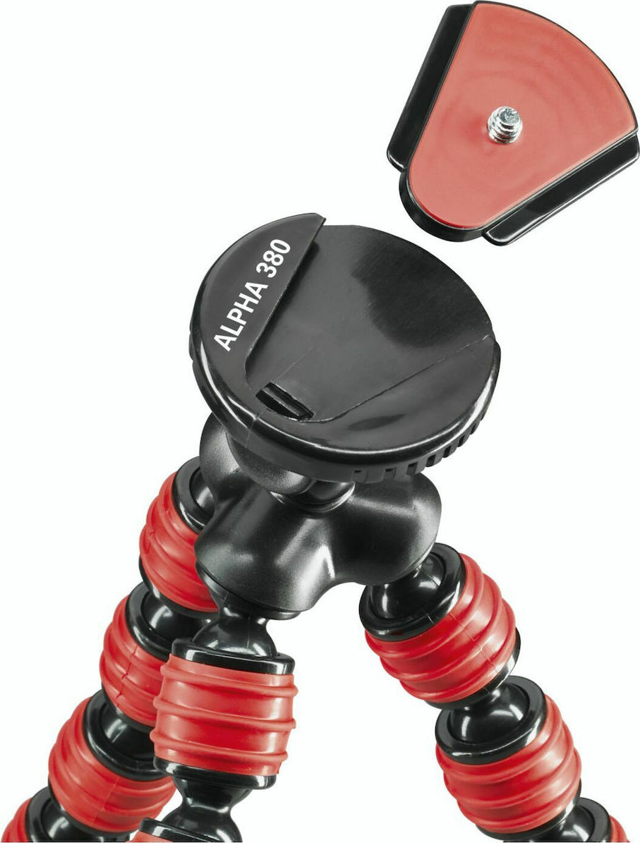 Cullmann Alpha 380 Τρίποδο - Φωτογραφικό Red - Image 3