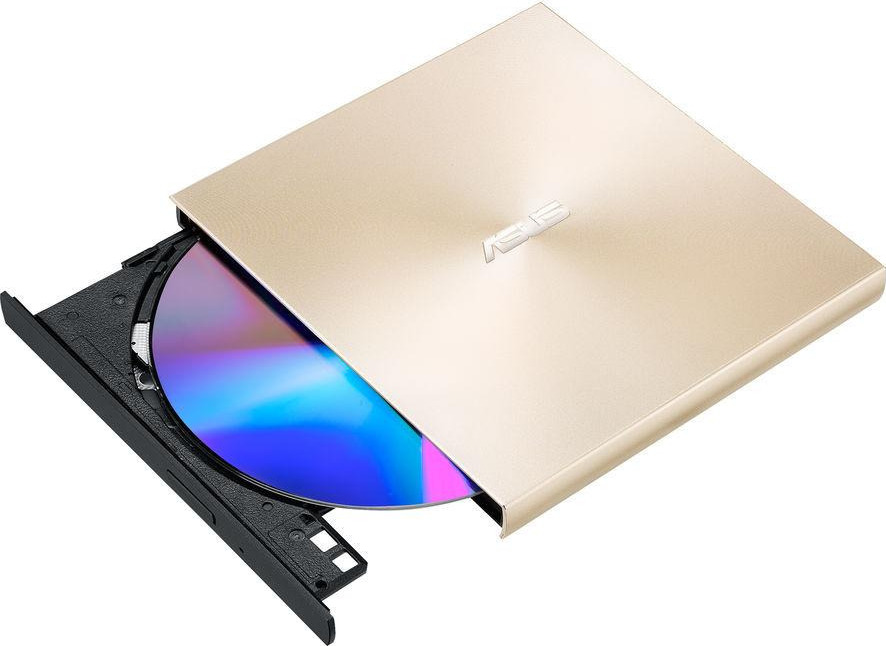 Asus ZenDrive U8M Εξωτερικός Οδηγός Εγγραφής/Ανάγνωσης DVD/CD για Desktop / Laptop Χρυσό - Image 2