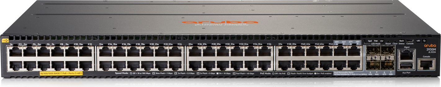 HP Aruba 2930M 48G Managed L2 PoE+ - Image 2