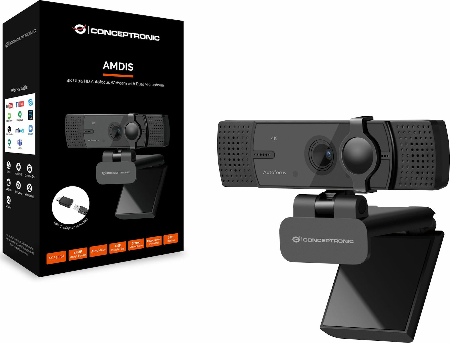 Conceptronic AMDIS07B 4K