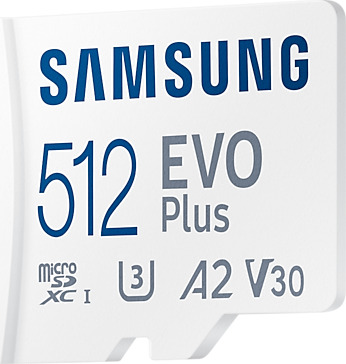 Samsung Evo Plus (2021) microSDXC 512GB Class 10 U3 V30 A2 UHS-I - Image 2