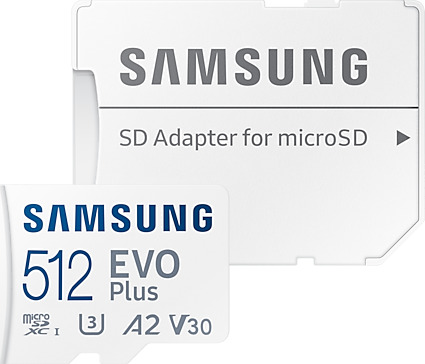 Samsung Evo Plus (2021) microSDXC 512GB Class 10 U3 V30 A2 UHS-I - Image 4
