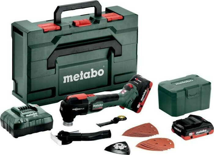 Metabo MT 18 LTX BL QSL Akku-Multitool Παλινδρομικό Πολυεργαλείο 18V 2x4Ah με Ρύθμιση Ταχύτητας - Image 2