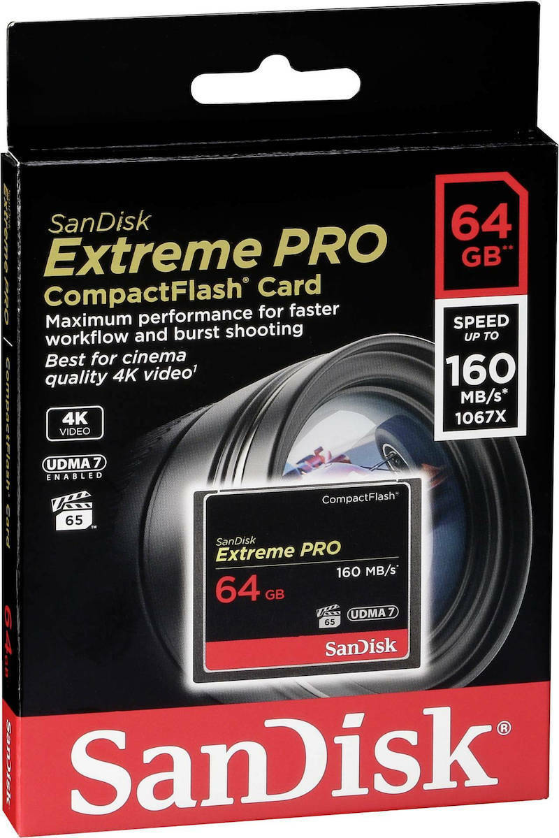 Sandisk Extreme Pro CompactFlash 64GB - Image 3